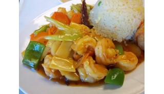 Sze-Chwan Shrimp (Sze-chwan style) (hot)